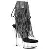 Pleaser - DELIGHT1017RSF Bottes de plateforme - Noir/Transparent Product image